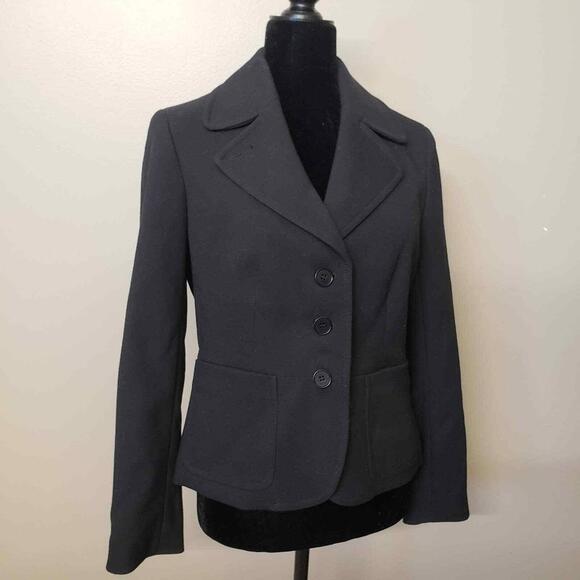 Talbots Jackets & Blazers - NWT TALBOTS KATE CURVY Black Blazer 10 Petite Beautiful